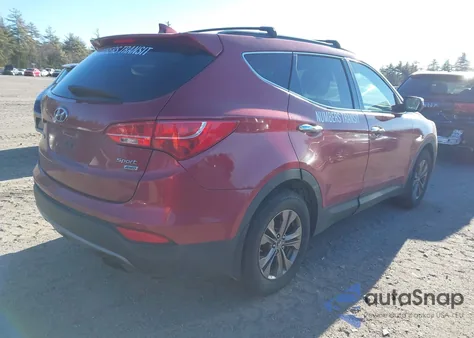 2013 Hyundai Santa Fe Sport from USA, damaged, VIN 5XYZUDLB5DG102149